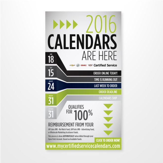 GM Calendar 2016 Email